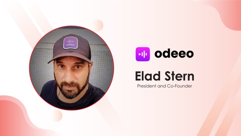 MarTech Interview with Elad Stern, President and co-founder @ Odeeo